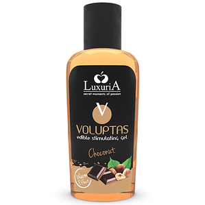 INTIMATELINE LUXURIA - VOLUPTAS GEL DE MASSAGEM COMESTÍVEL EFEITO AQUECEDOR - CHOCONUT 100 ML