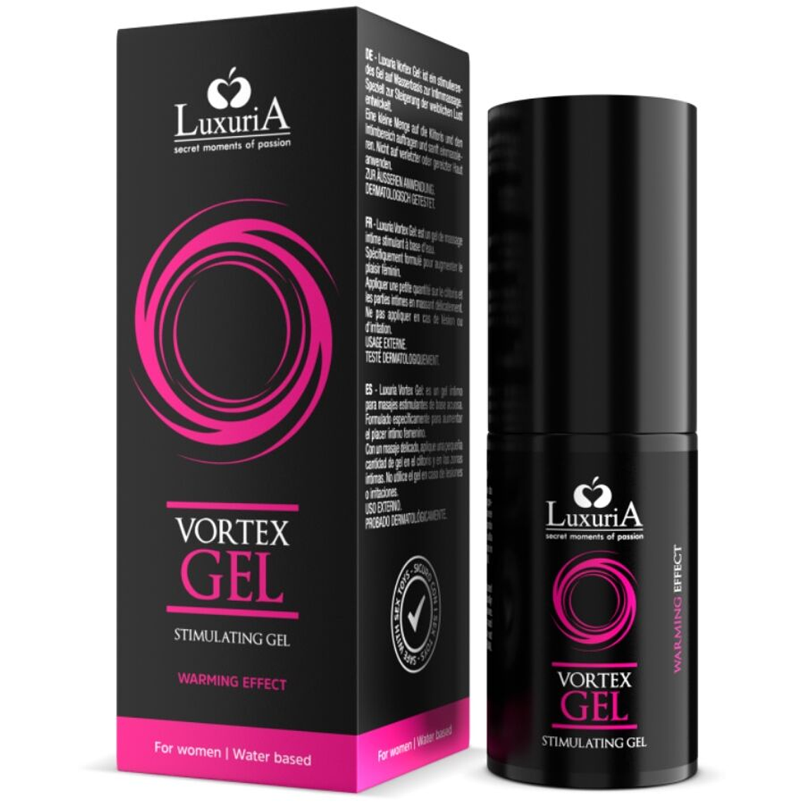 INTIMATELINE LUXURIA - VORTEX GEL EFEITO AQUECEDOR 30 ML 1