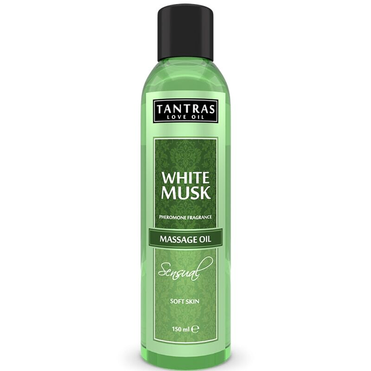 INTIMATELINE - TANTRAS LOVE OIL MUSK BRANCO 150 ML 1