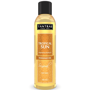 INTIMATELINE - TANTRAS LOVE OIL ÓLEO DE MASSAGEM SOLAR TROPICAL 150 ML
