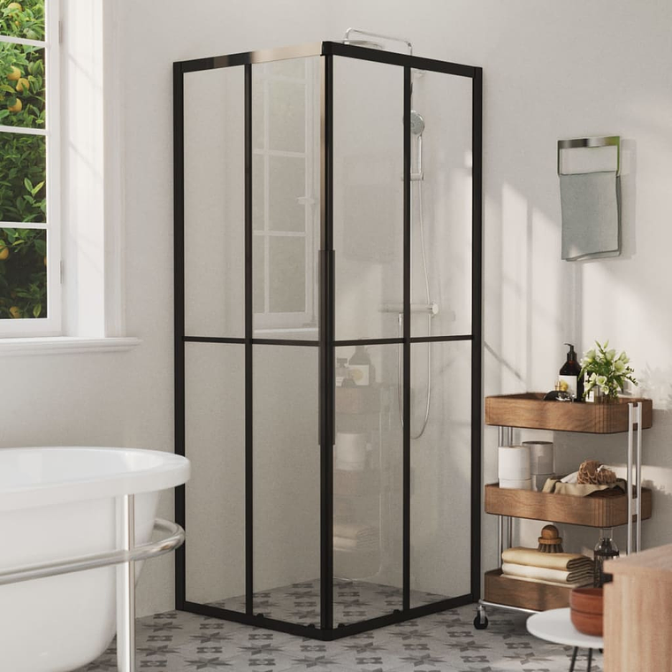 vidaXL Cabine de duche ESG 80x70x180 cm 1