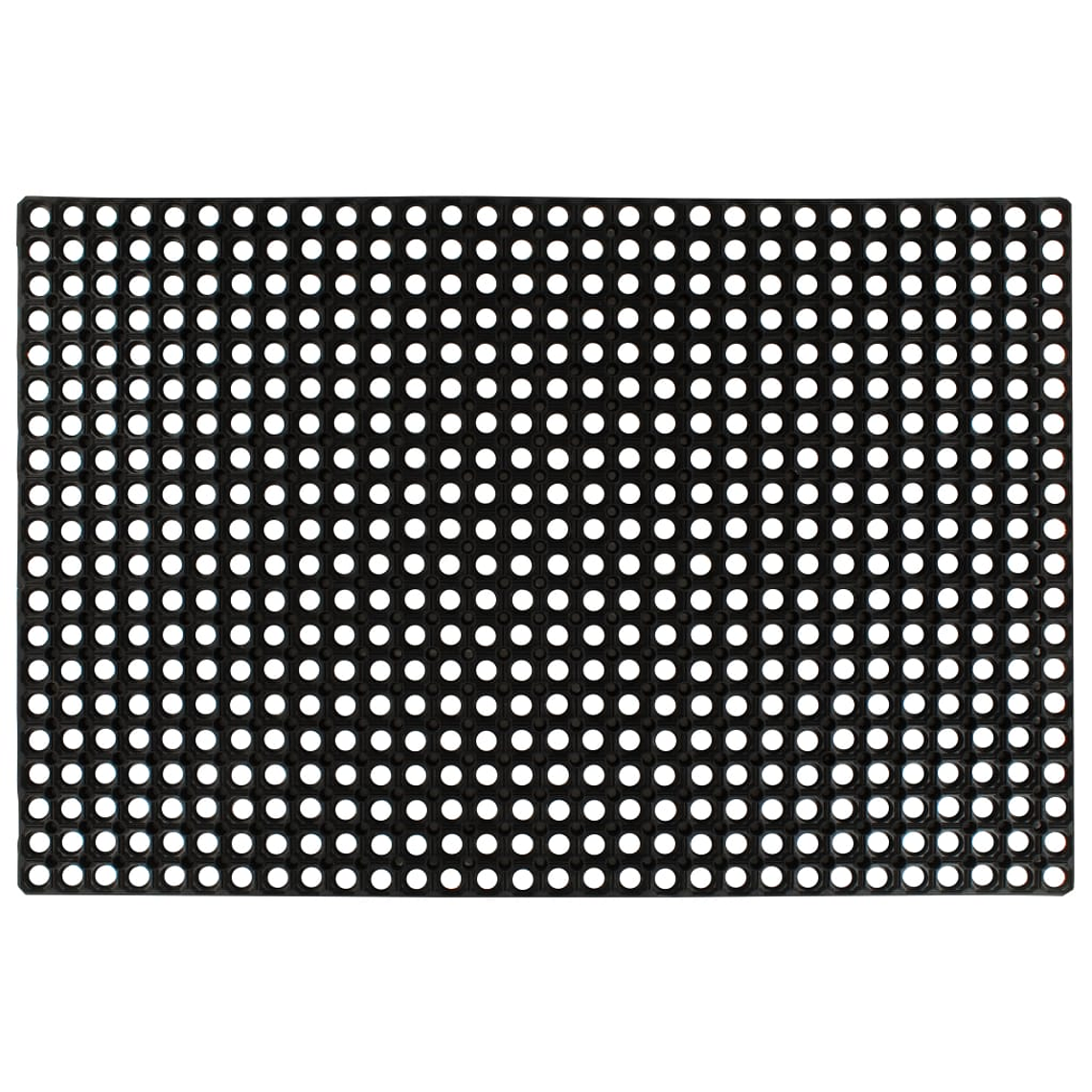 vidaXL Tapete de borracha 16 mm 80x120 cm 1