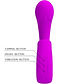 G-Spot Vibrator + Clitoral Stimulator Sibel | 10 Vibration and Touch Functions | Black Love - thumbnail 4
