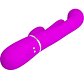 Vibrador Multifuncional Coelho Shania Triple Rabbit Rosa | Estimulação Tripla - Thumbnail 2