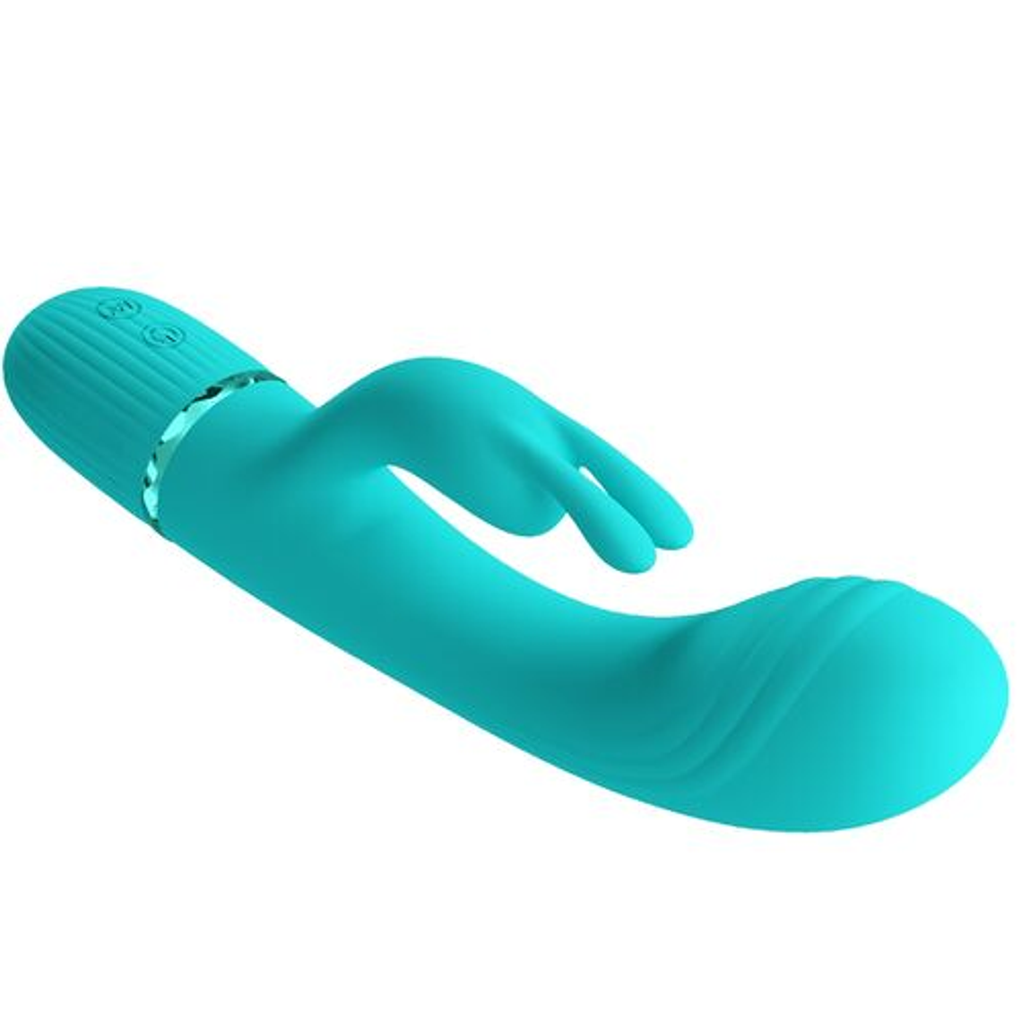 Vibrador Coelho Scocco Turquesa | 10 Funções de Vibração e Cabeça Flexível 3
