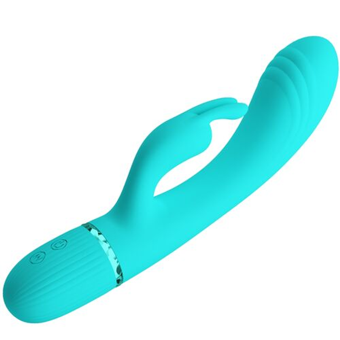 Vibrador Coelho Scocco Turquesa | 10 Funções de Vibração e Cabeça Flexível 5