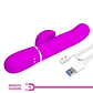 Vibrador Multifuncional 3 em 1 Perlita Violeta para Ponto G | 7 Funções de Batida e Toque | Pretty Love - Thumbnail 3
