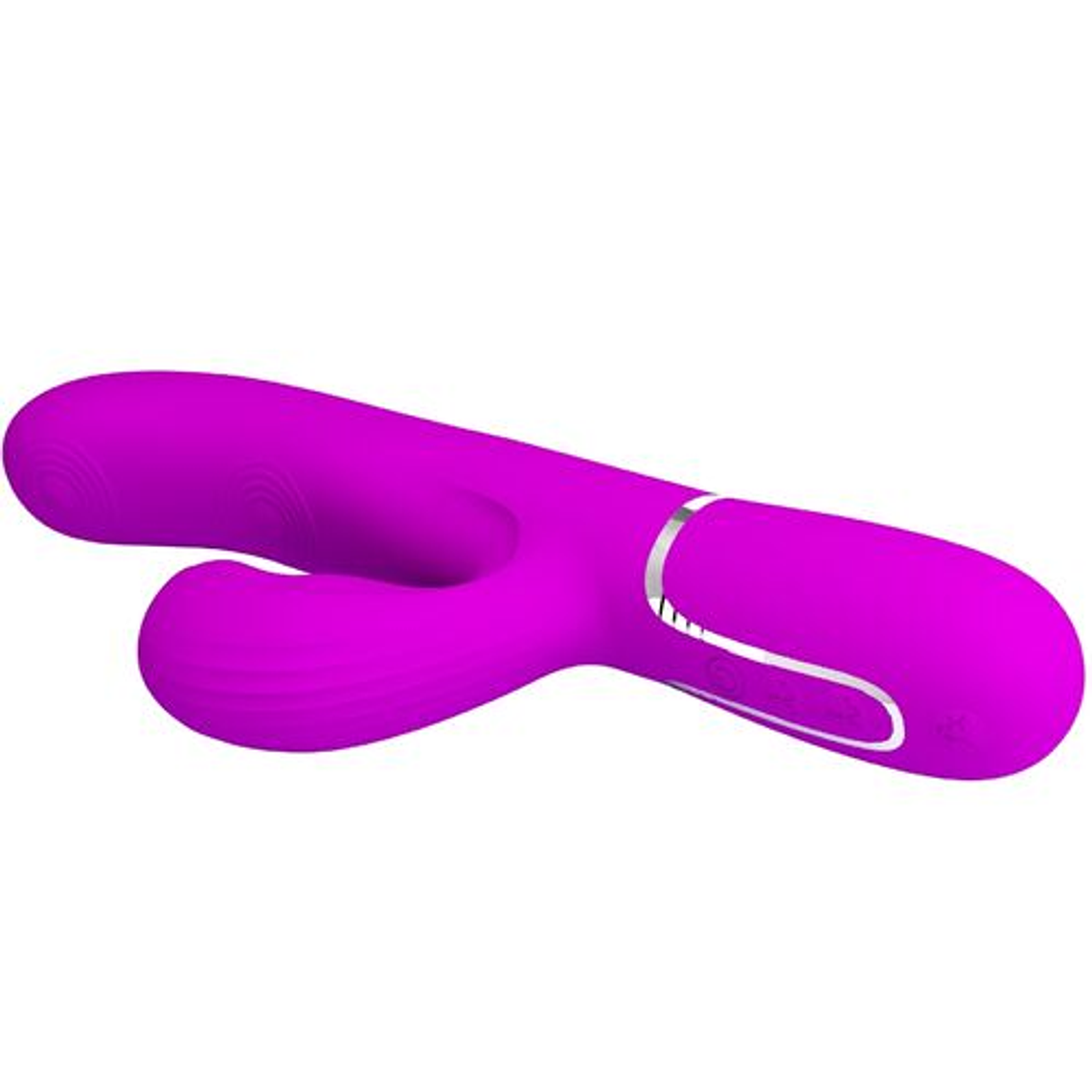 Vibrador Multifuncional 3 em 1 Perlita Violeta para Ponto G | 7 Funções de Batida e Toque | Pretty Love 6