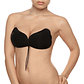 Adjustable Push-Up Bra Bye Bra Lace-It Black Cup D | Perfect Lift and Cleavage - thumbnail 3