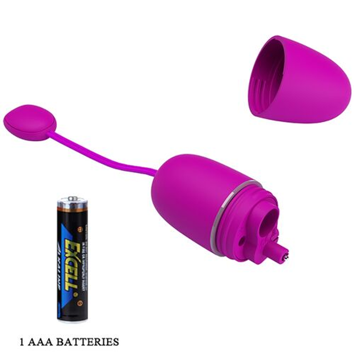 Ovo Vibratório Ninfa Controlado por App Roxo | 12 Funções e Treino do Pavimento Pélvico 8