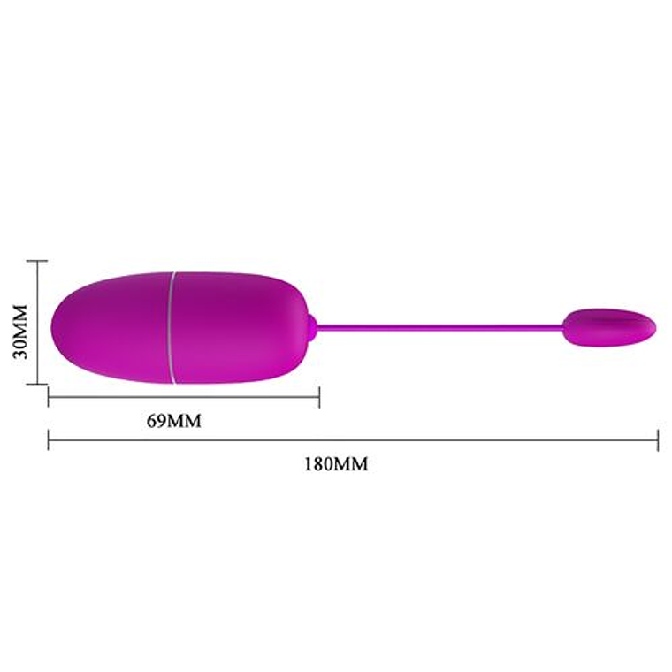 Ovo Vibratório Ninfa Controlado por App Roxo | 12 Funções e Treino do Pavimento Pélvico 9