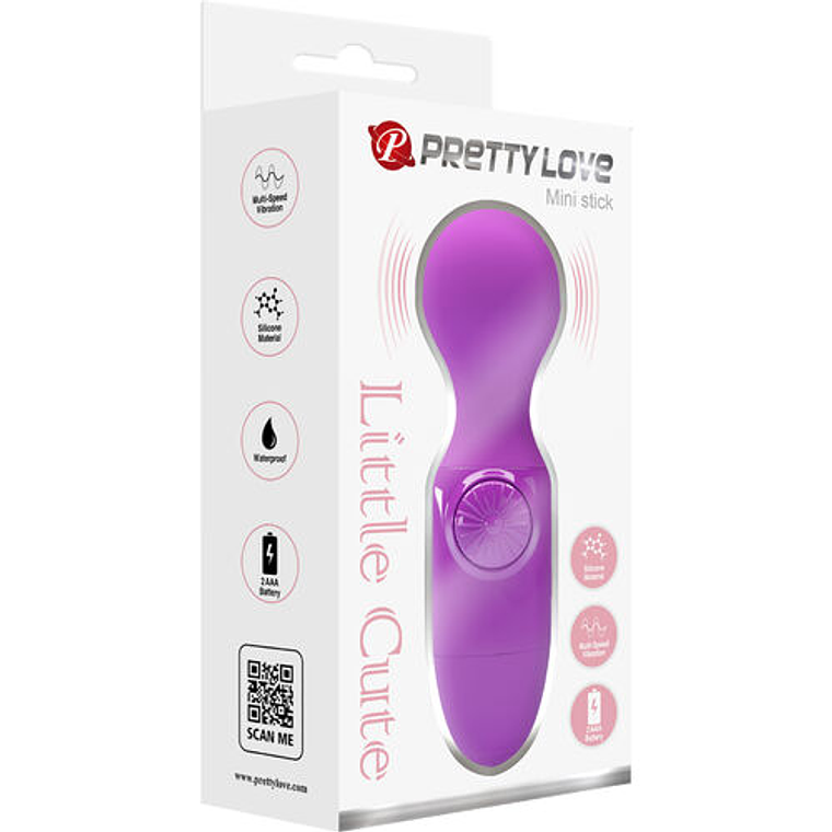 Mini Massageador Pessoal Pretty Love Roxo | Pequeno, Potente e à Prova de Água 10