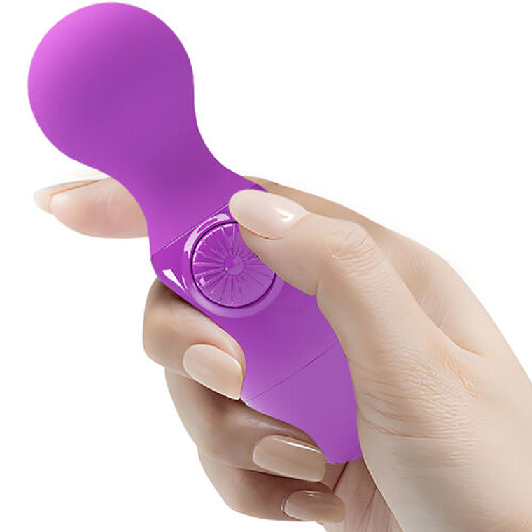 Mini Massageador Pessoal Pretty Love Roxo | Pequeno, Potente e à Prova de Água 1