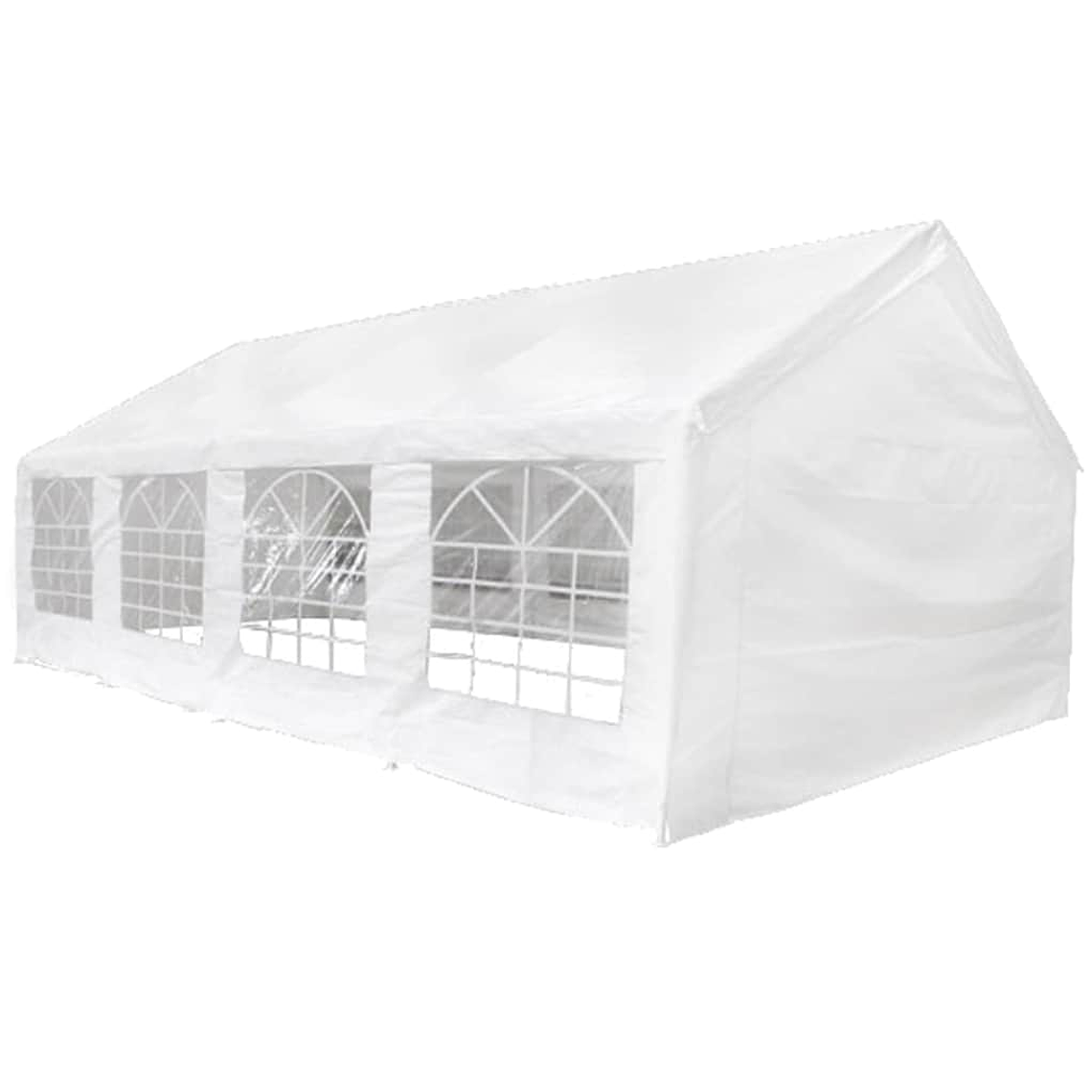 vidaXL Tenda para festa 8 x 4 m branco 1