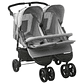 Green Steel Twin Stroller | Double, Reclining, and with Protective Canopy - thumbnail 15