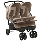 Green Steel Twin Stroller | Double, Reclining, and with Protective Canopy - thumbnail 17