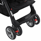 Twin Stroller in Pink and Black Steel | Double, Safe and Compact - thumbnail 6