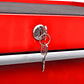 Red 7-Drawer Tool Trolley | Secure Organization and Easy Mobility - thumbnail 3