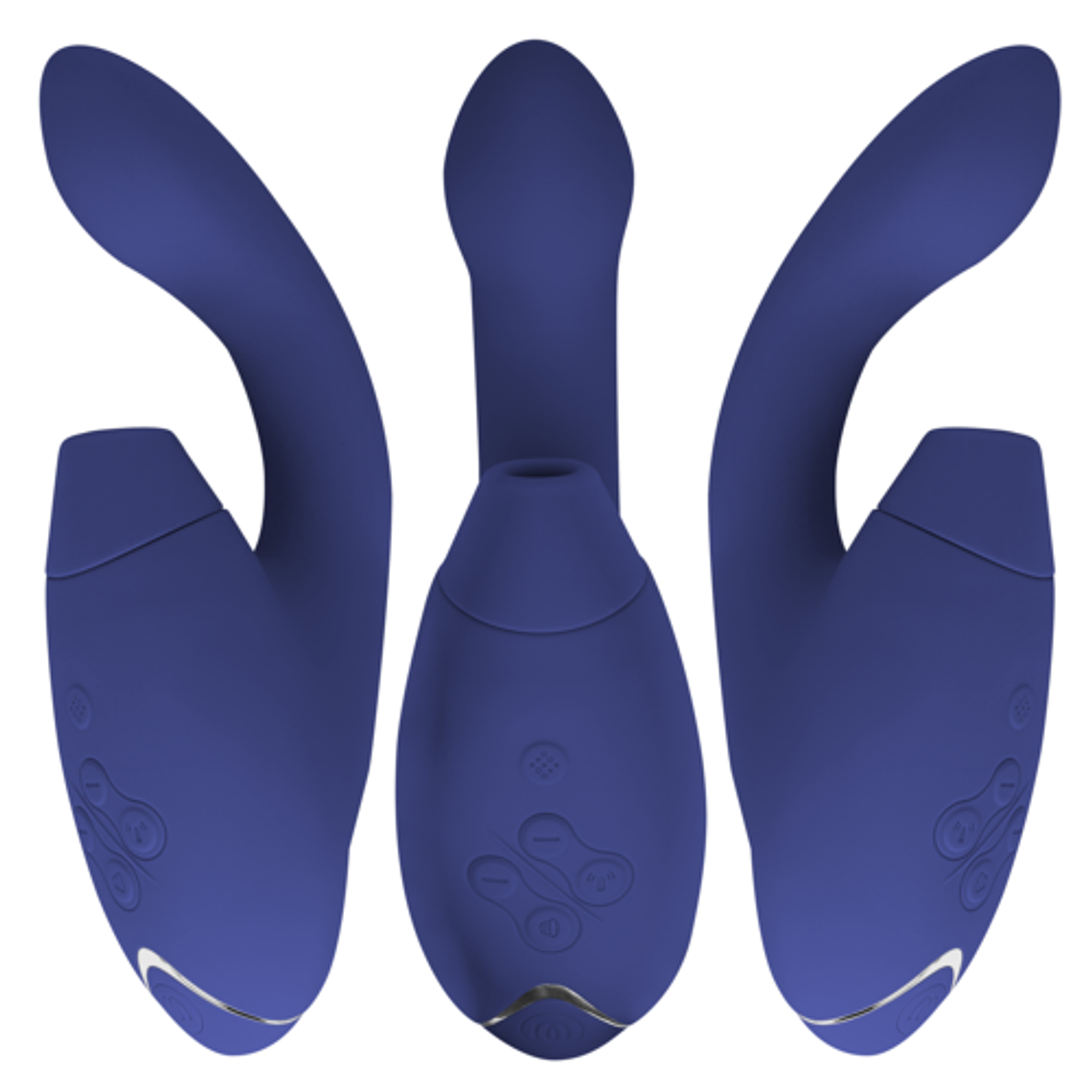 Womanizer Duo 2 Blue Dual Stimulator | Pleasure Air Technology and 10 Vibration Patterns 2