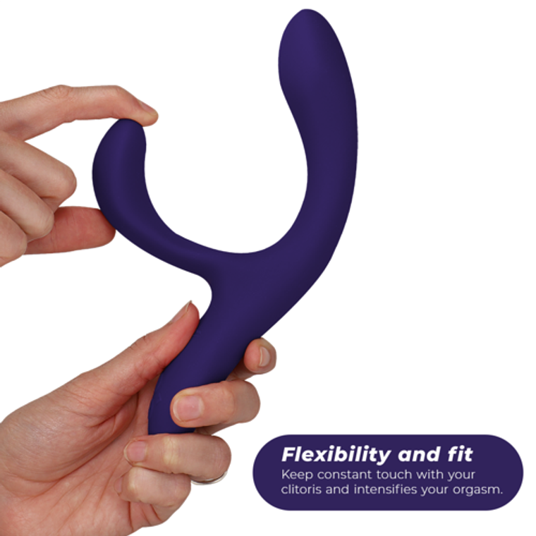 Nova 3 We-Vibe Midnight Blue Rabbit Vibrator | Dual Motor and App Control 2