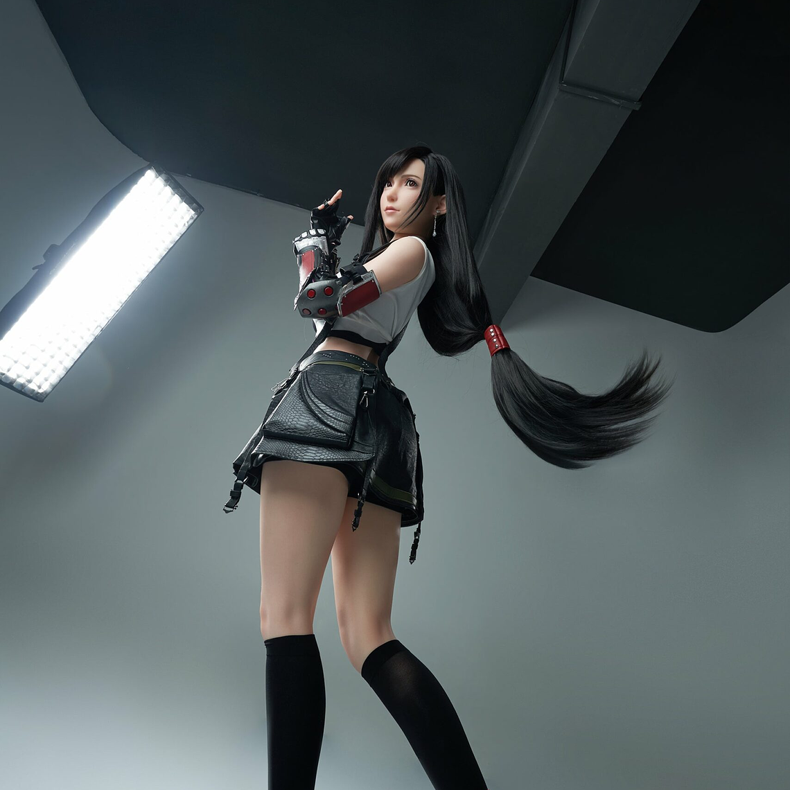 Boneca Sexual Anime Premium Tifa Cabelo Preto | TPE Médico e Entregue dos EUA 6