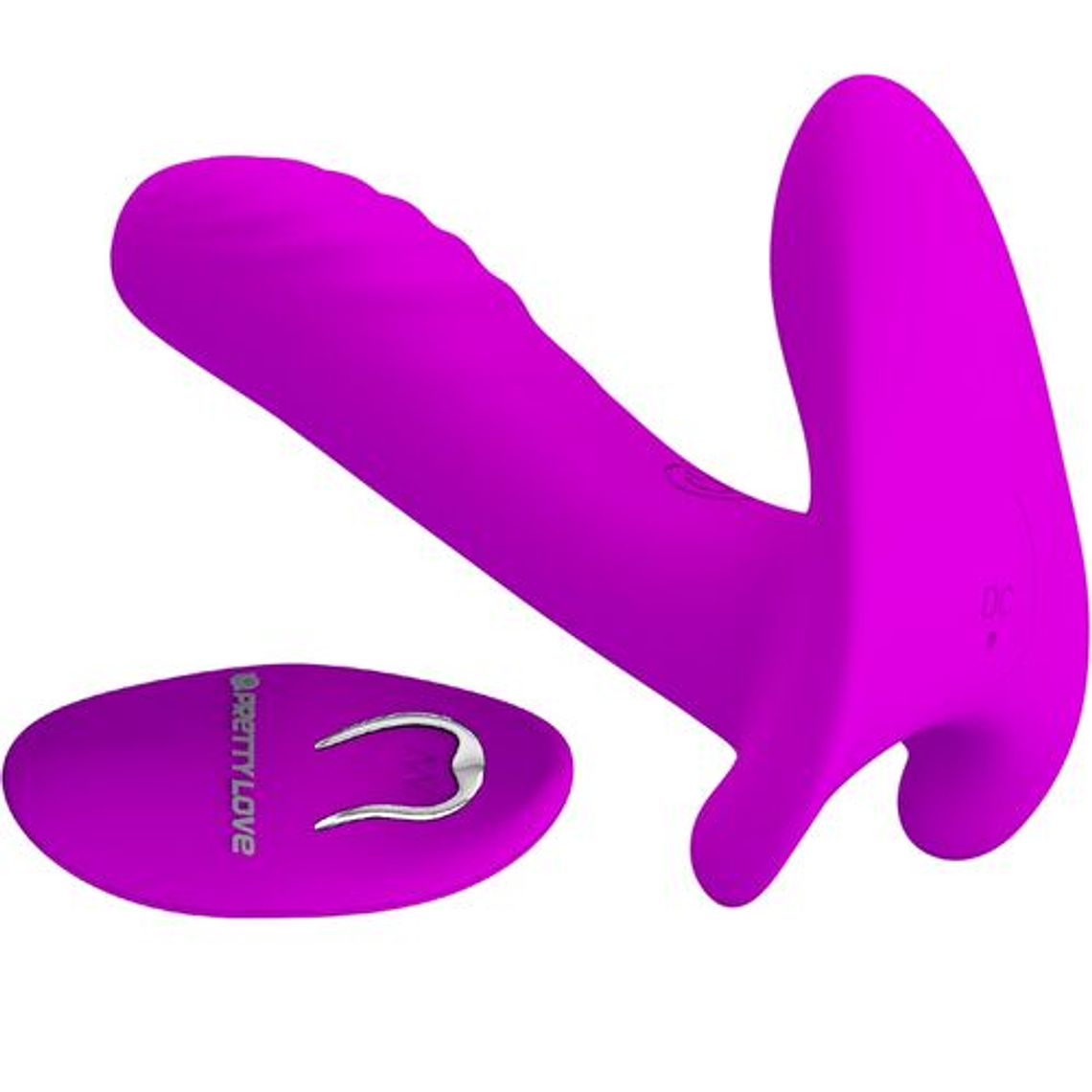 Massager and Vibrator with 12 Vibration Modes and Remote Control, Purple | Discreet Use 5