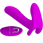 Massager and Vibrator with 12 Vibration Modes and Remote Control, Purple | Discreet Use - thumbnail 5
