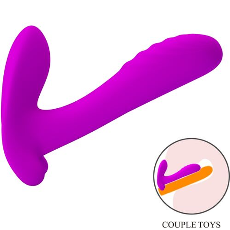Massager and Vibrator with 12 Vibration Modes and Remote Control, Purple | Discreet Use 3