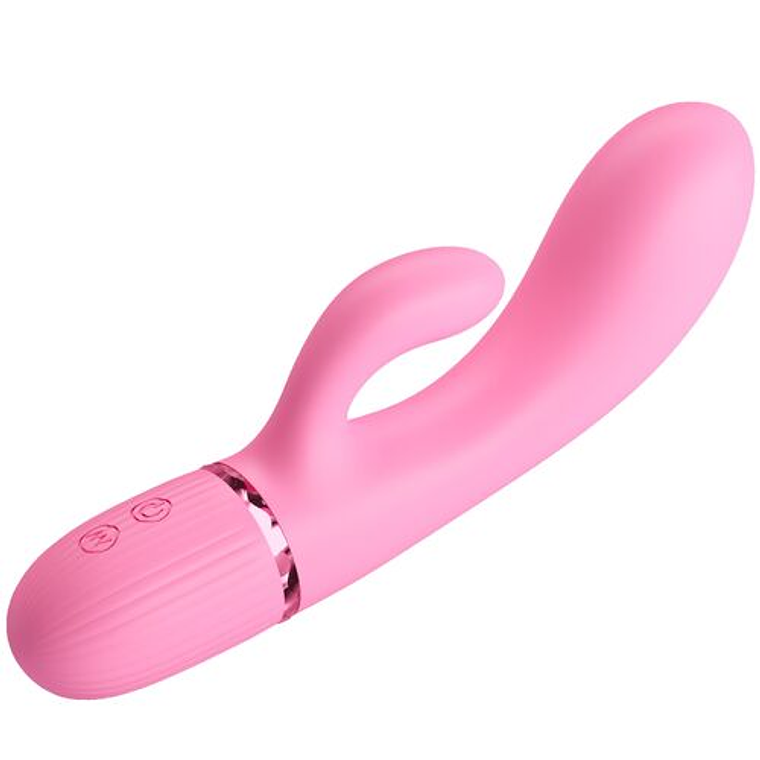 Marski Rabbit Pink Vibrator for G-Spot and Clitoris | 10 Functions and Velvety Silicone 5