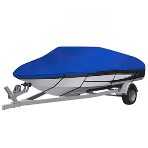 vidaXL Cobertura para barcos 710x265x40 cm azul