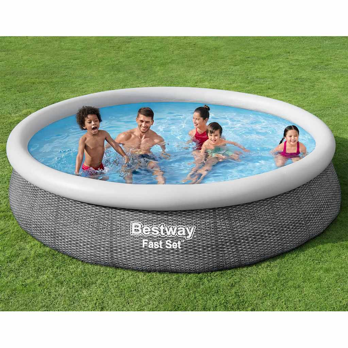 Bestway Conjunto de piscina redonda 366x76 cm 1