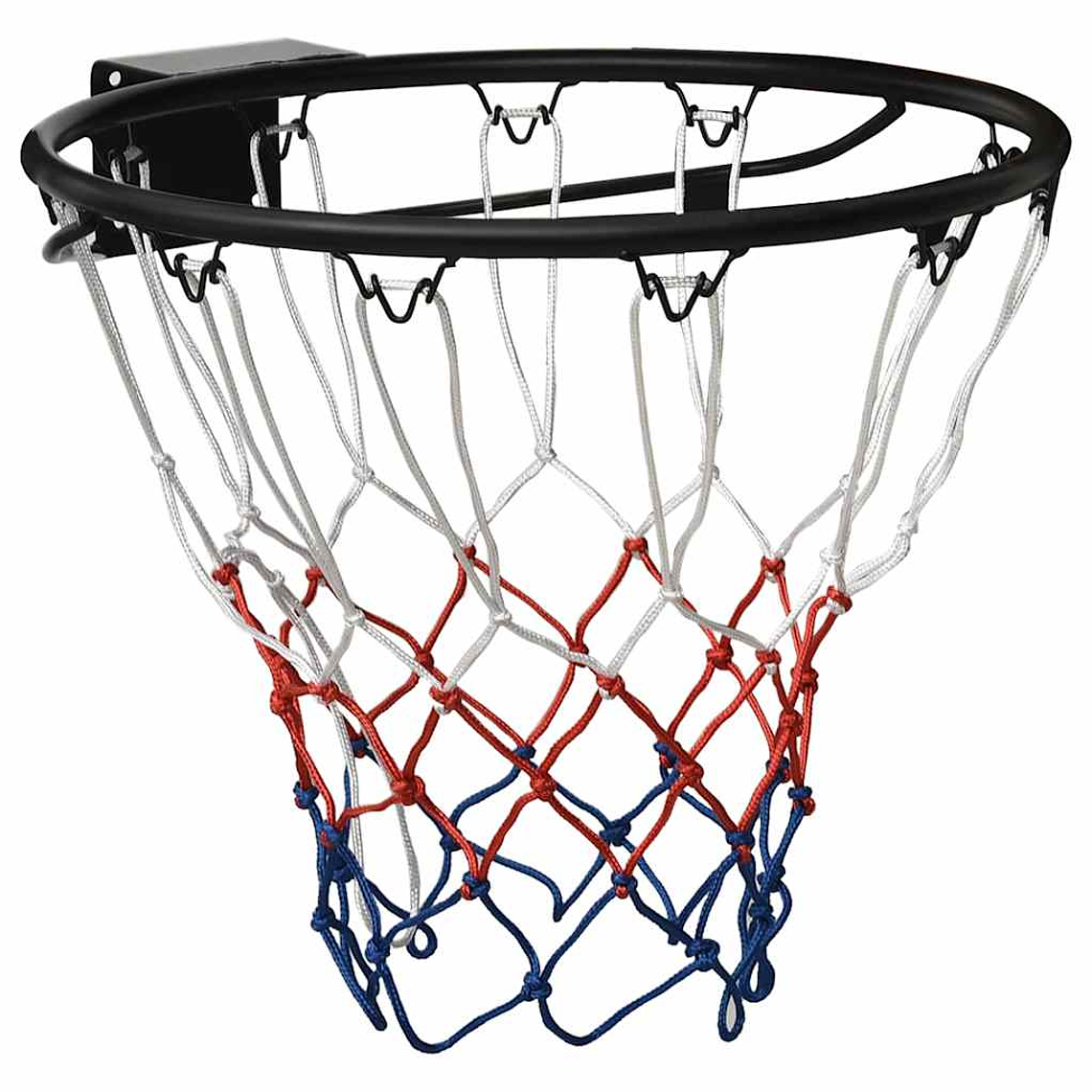 vidaXL Cesto de basquetebol 45 cm aço preto 1