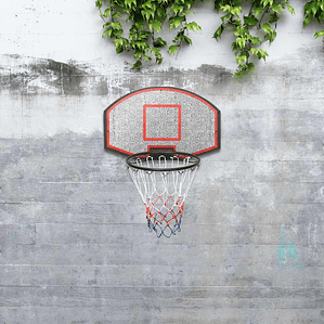 vidaXL Tabela de basquetebol 71x45x2 cm polietileno preto