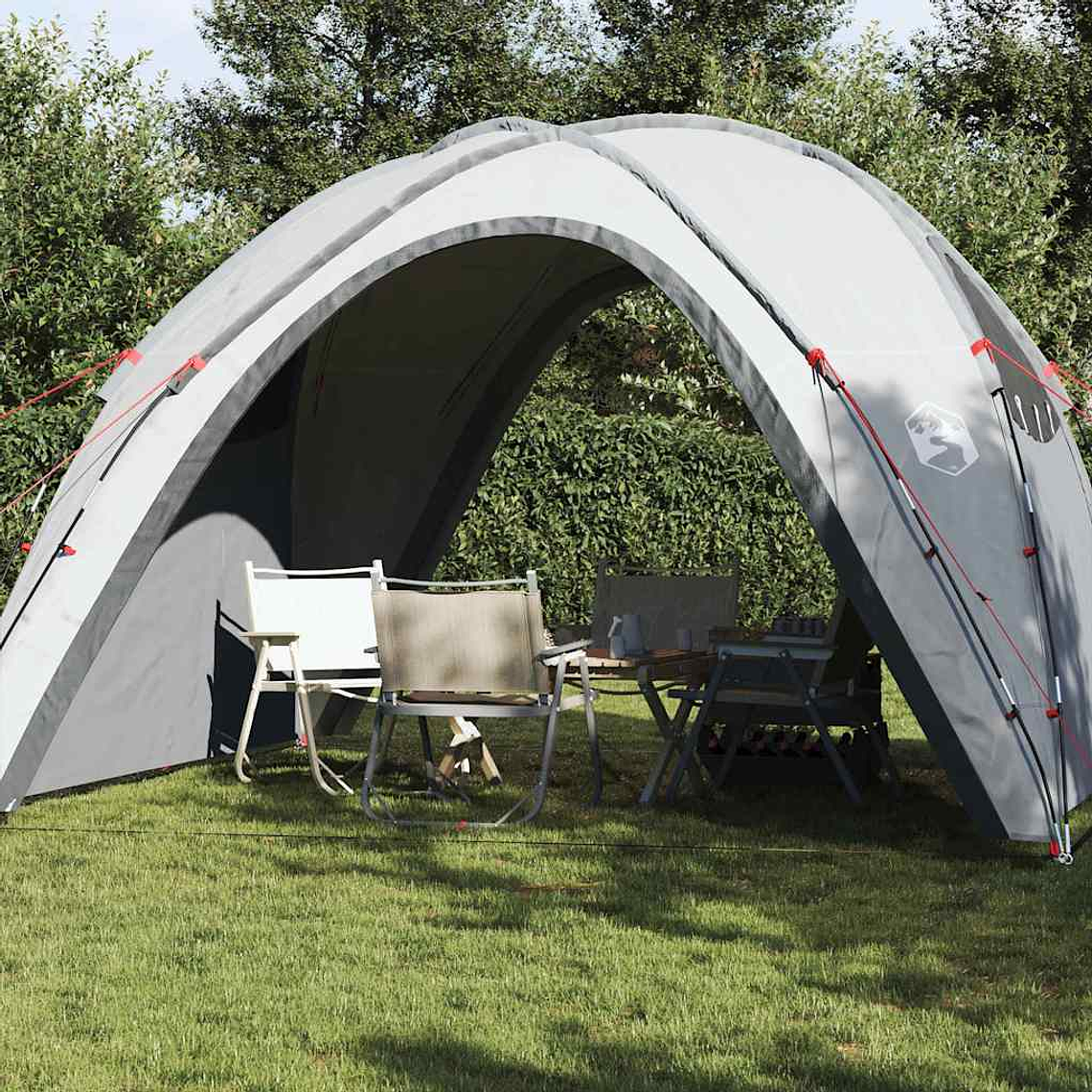 vidaXL Tenda de festas impermeável branco 1