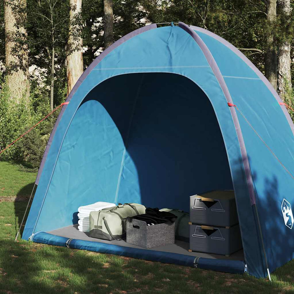 vidaXL Tenda de arrumação impermeável azul 1