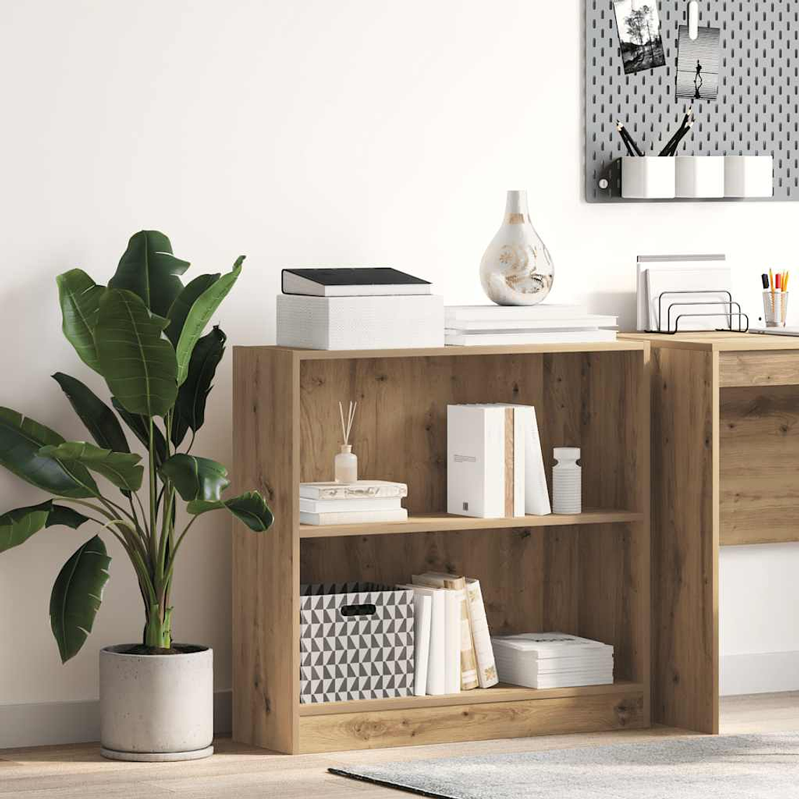 vidaXL Estante 80x24x76 cm derivados de madeira carvalho artisiano 1