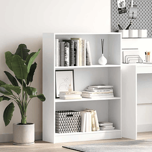 vidaXL Estante 80x24x109 cm derivados de madeira branco