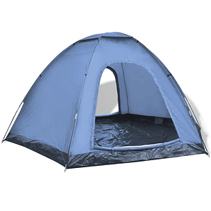 vidaXL Tenda para 6 pessoas, azul