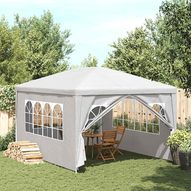 vidaXL Tenda para festas 3x4 m branco 1