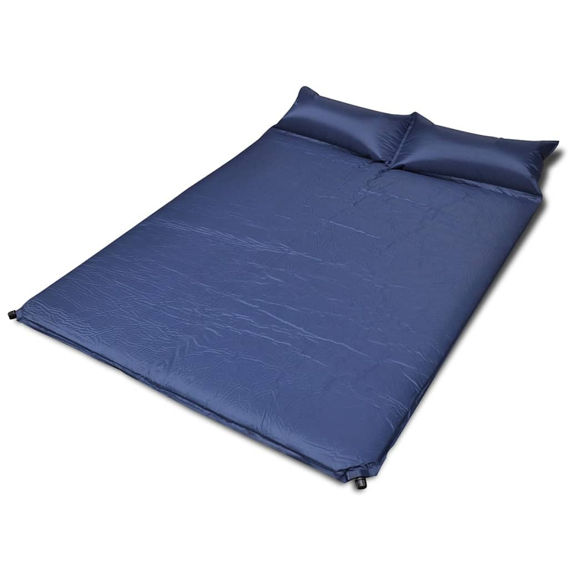 Colchão de dormir autoinsuflável 190x130x5 cm (duplo) azul 1