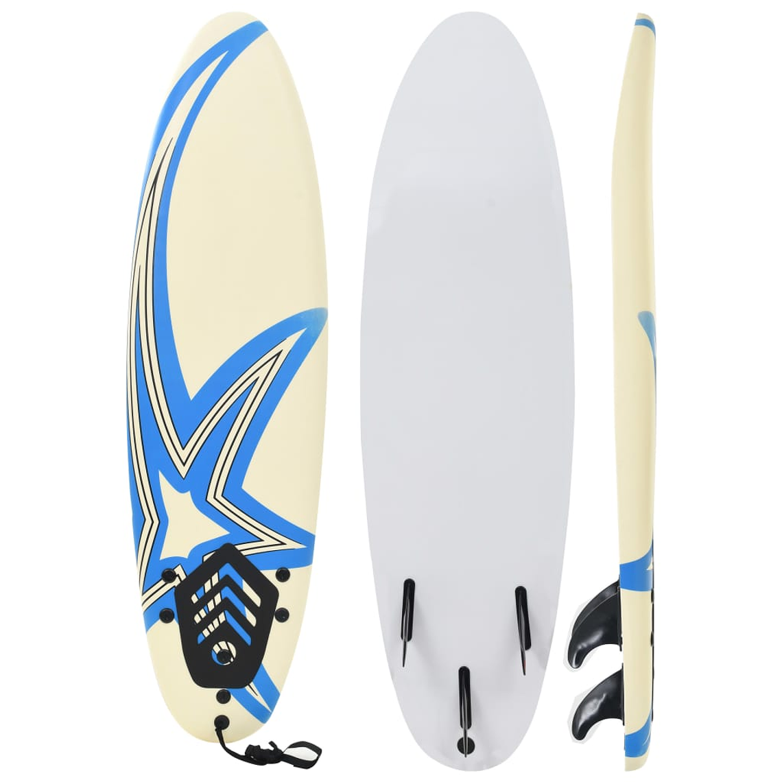 vidaXL Prancha de surf 170 cm estrela 1