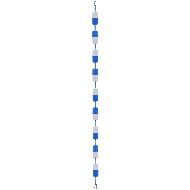 vidaXL Corda divisora de segurança para piscinas 6 m plástico 1