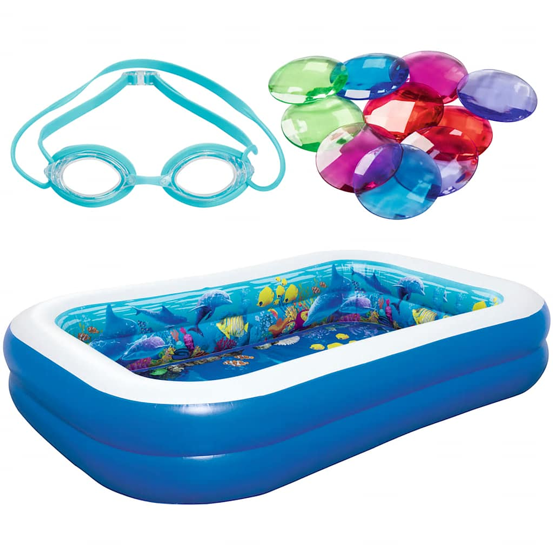 Bestway Piscina insuflável Undersea Adventure 54177 1