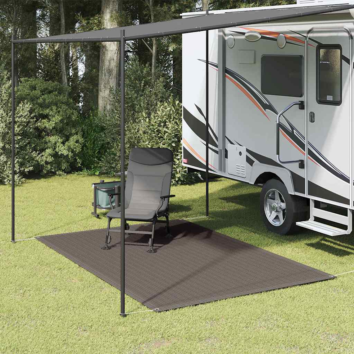vidaXL Tapete de campismo para tenda 250x300 cm antracite 1