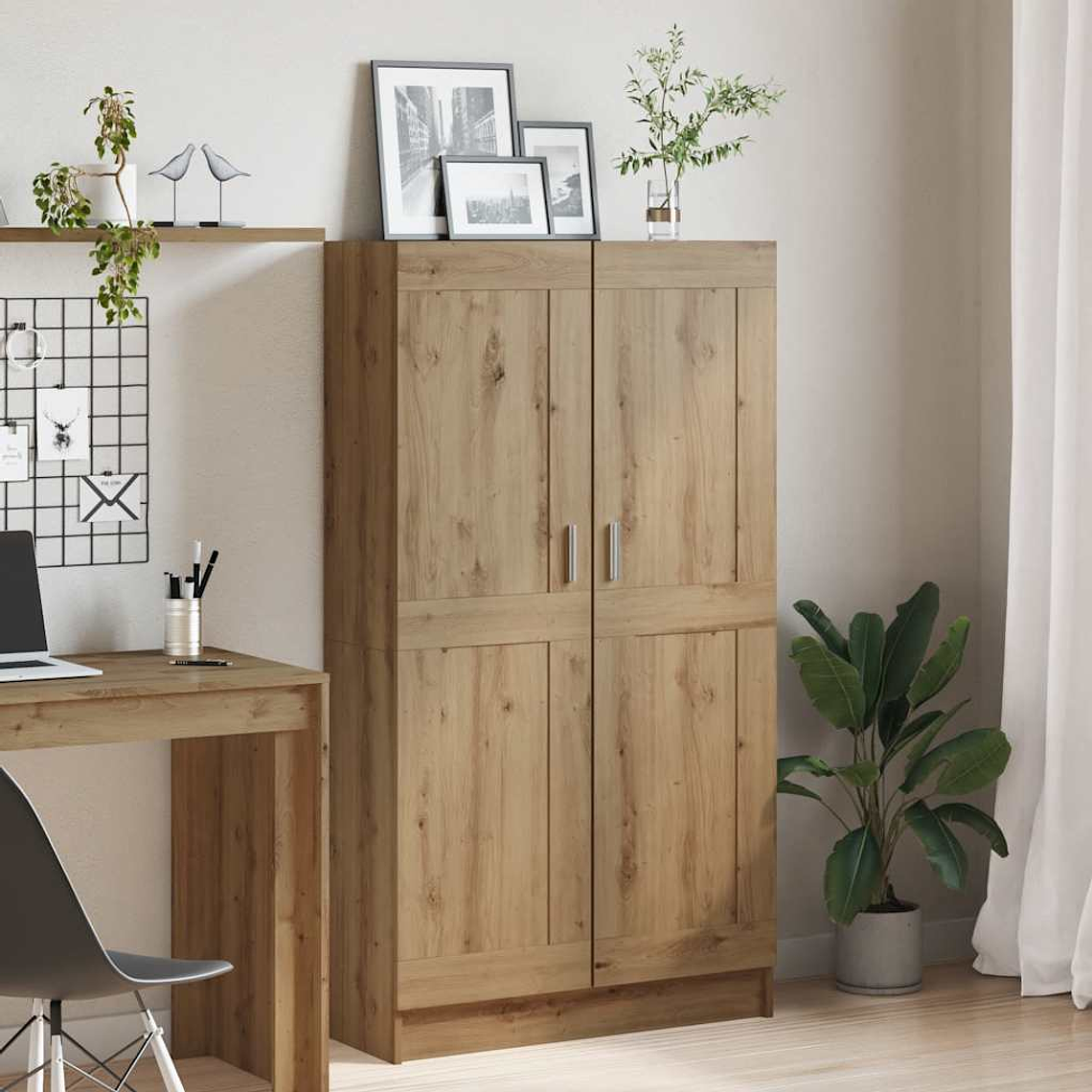 vidaXL Estante 82,5x30,5x150cm derivados de madeira carvalho artisiano 1