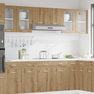 vidaXL Armário suspenso “Lyon” 40x31x60cm carvalho artisiano