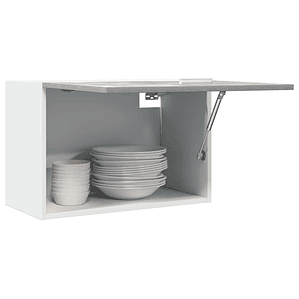 vidaXL Armário de parede “Lyon” 60x31x40 cm cinza cimento