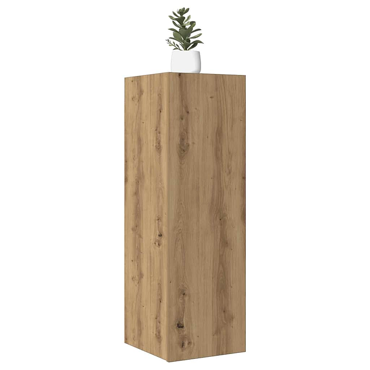 vidaXL Móveis TV 2 pcs 30,5x30x90 cm deriv. madeira carvalho artisiano 1