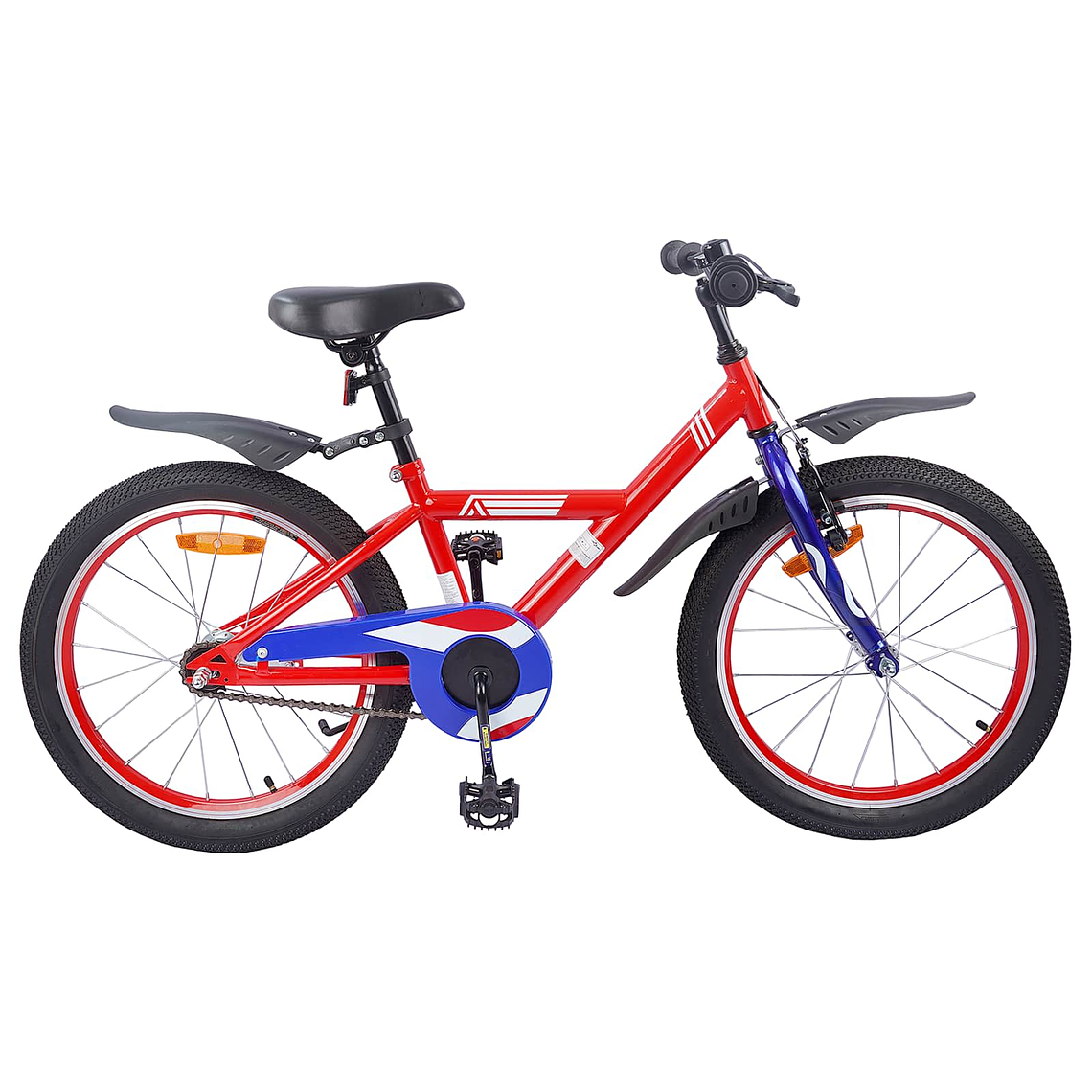 vidaXL Bicicleta Infantil 20 Polegadas para 6-11 Anos Vermelho 1