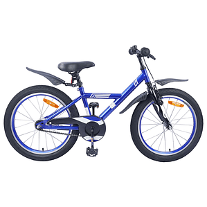 vidaXL Bicicleta Infantil 20 Polegadas para 6-11 Anos Azul Escuro